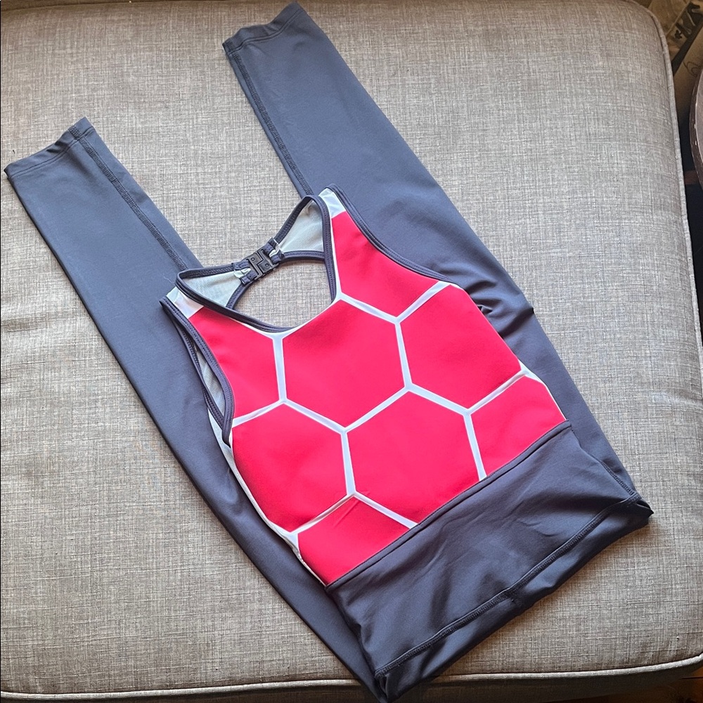Tiger Friday Honey Dance Unitard Jumpsuit Legging Athletic Adult Small